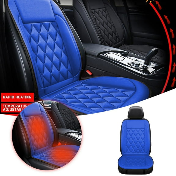 12V Heated Car Seat Cushion For SUV Drivers With Ergonomic Winter Comfort Design And Universal Vehicle Fit