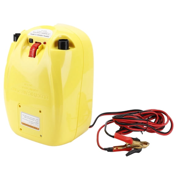 12V High Pressure Electric Air Pump for Inflatable Kayaks Canoe Boats Rafts, 80KPa 11.6 PSI Portable Pump (31.4 inches / 80 cm)