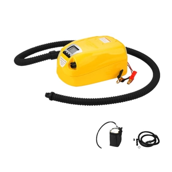 12V High Pressure Electric Boat Air Pump 80KPA Rubber Air Compressor Inflatable Fishing Boat Air Pump