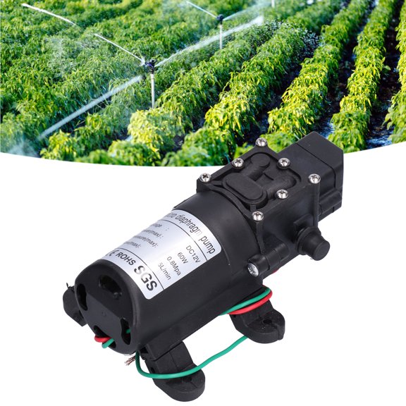 12V High Pressure <span Style="background:red"></span>, Self Priming Booster For Garden Pool Irrigation