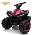 thumbnail image 1 of Kerry Yoo AT2 12V ATV Ride on, Electric Car for Kids, 4 Wheels Ride on toys,  Ages 3+,Remote Control,LED Lights,Music-Pink, 1 of 7