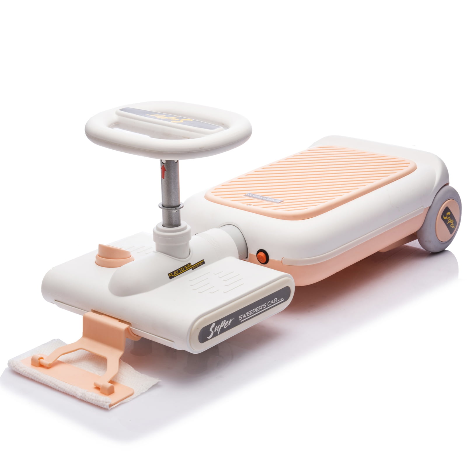 coconon♪ 6V Cocomelon Battery Powered Ride on Tractor with Sounds