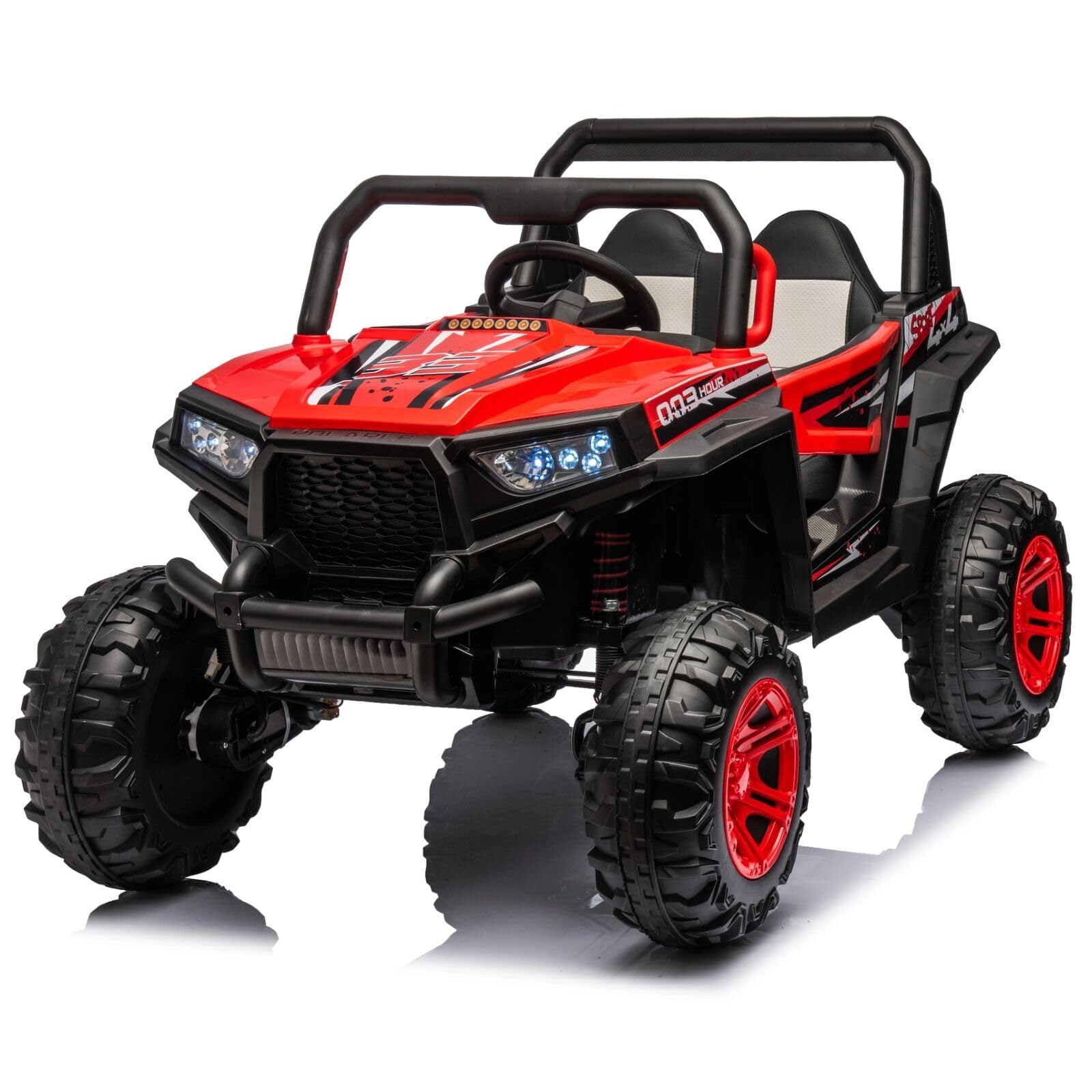 12V Kids' Electric Vehicles, 4X4 Ride on UTV Truck w/Parent Remote