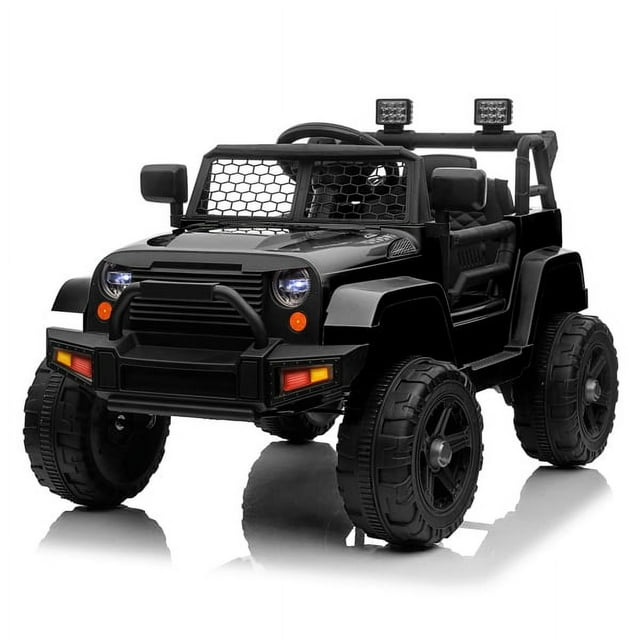 12V Kids Jeep Toy Ride On Car with Remote Control, 12V Battery Powered
