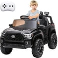 thumbnail image 1 of 12V Kids Ride On Car, Kids Electric Vehicles with Parent Remote Control Spring Suspension Safety Belt, Softly Start, LED Headlight, Age for 37-96 Months, 1 of 7