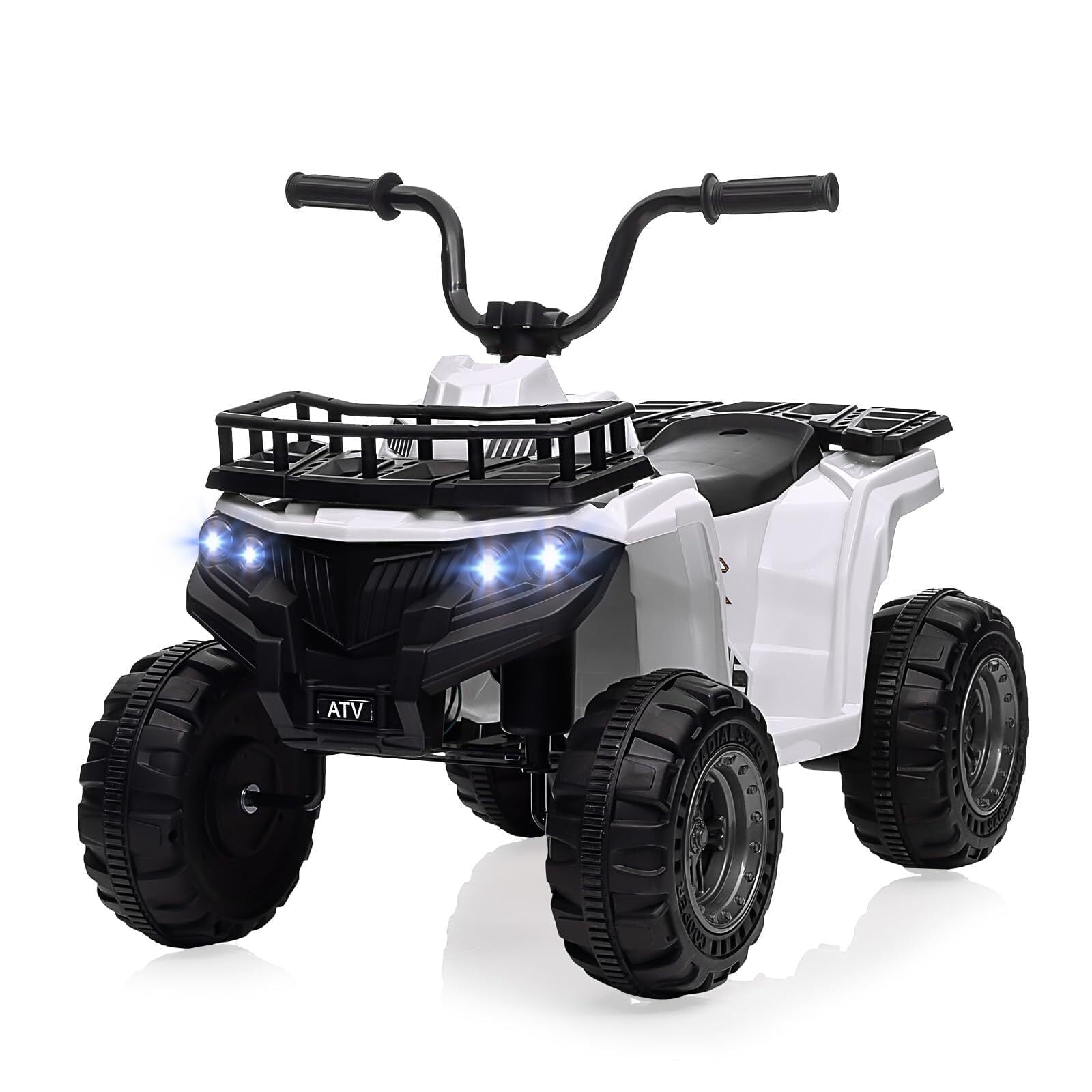 Juibresa 12 Volt Kids ATV Ride-On Car, Battery Pow