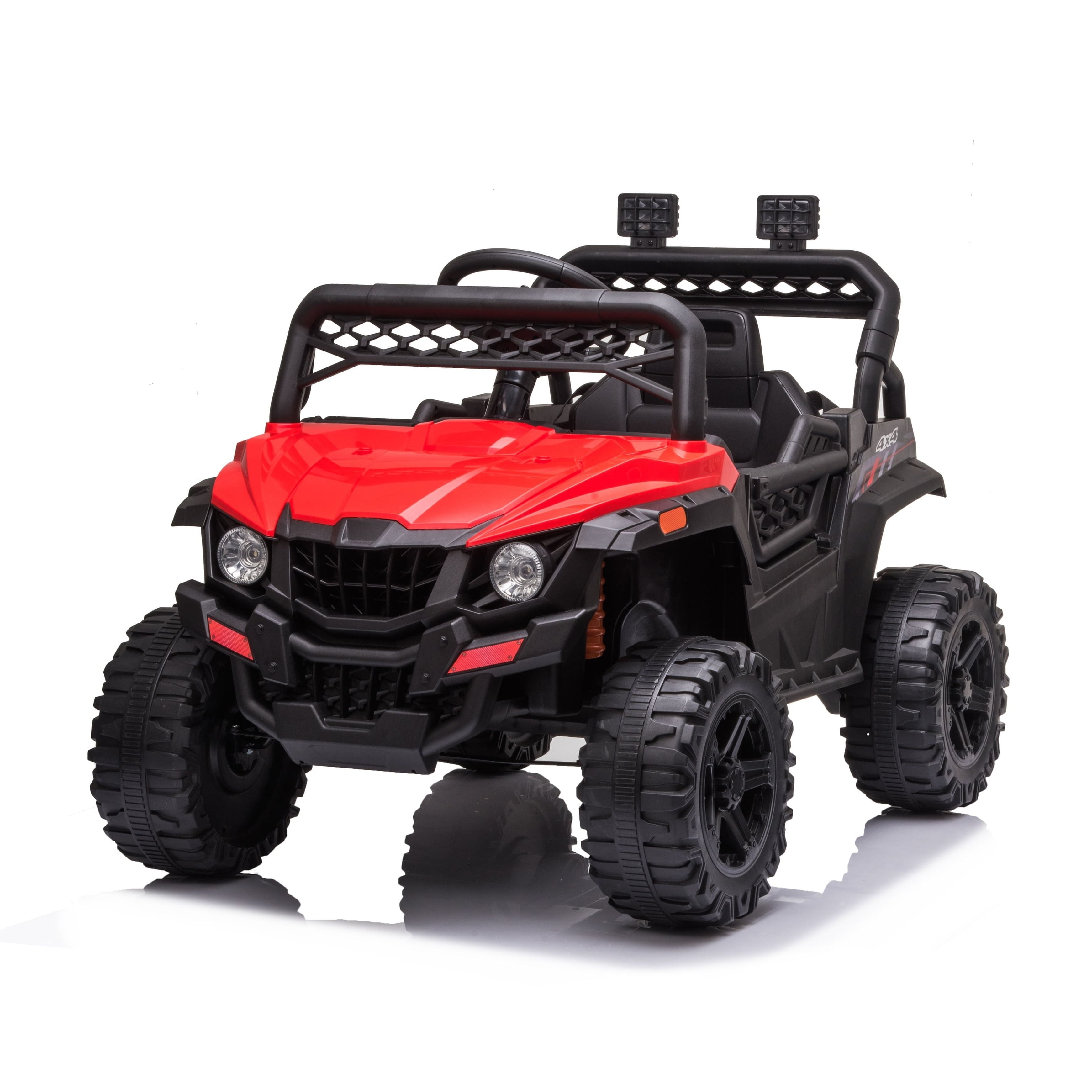Red 12V Kids Ride-On Dune Buggy UTV with Remote Control