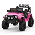 pink electric four wheeler