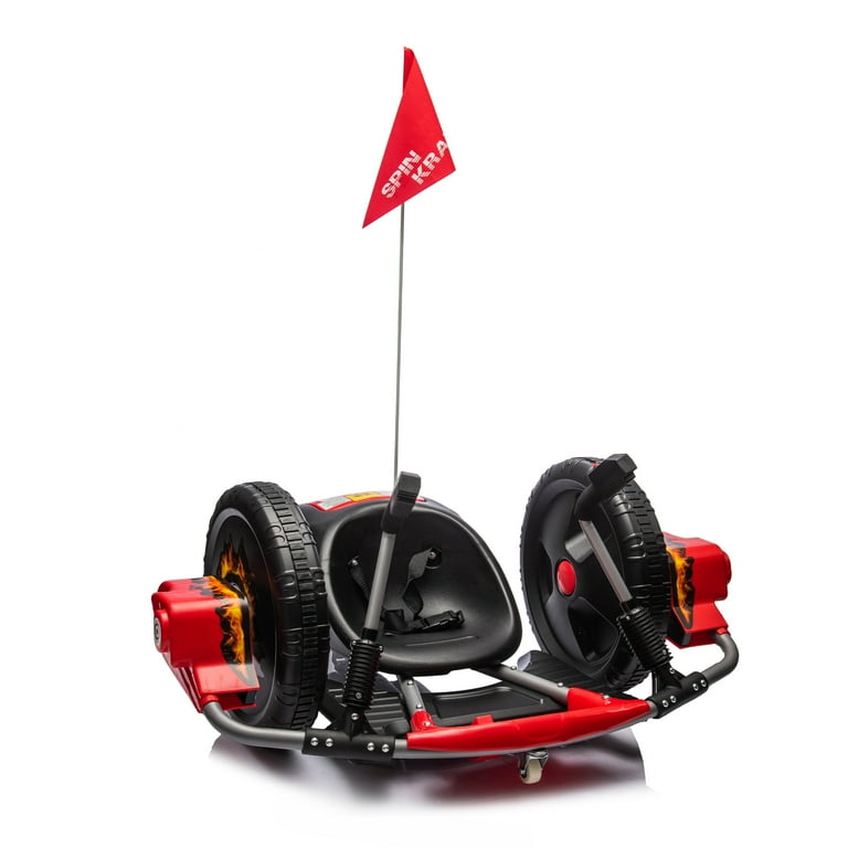 12V Kids Ride On Electric Toy,2WD,16'' exaggerated wheel,Dual