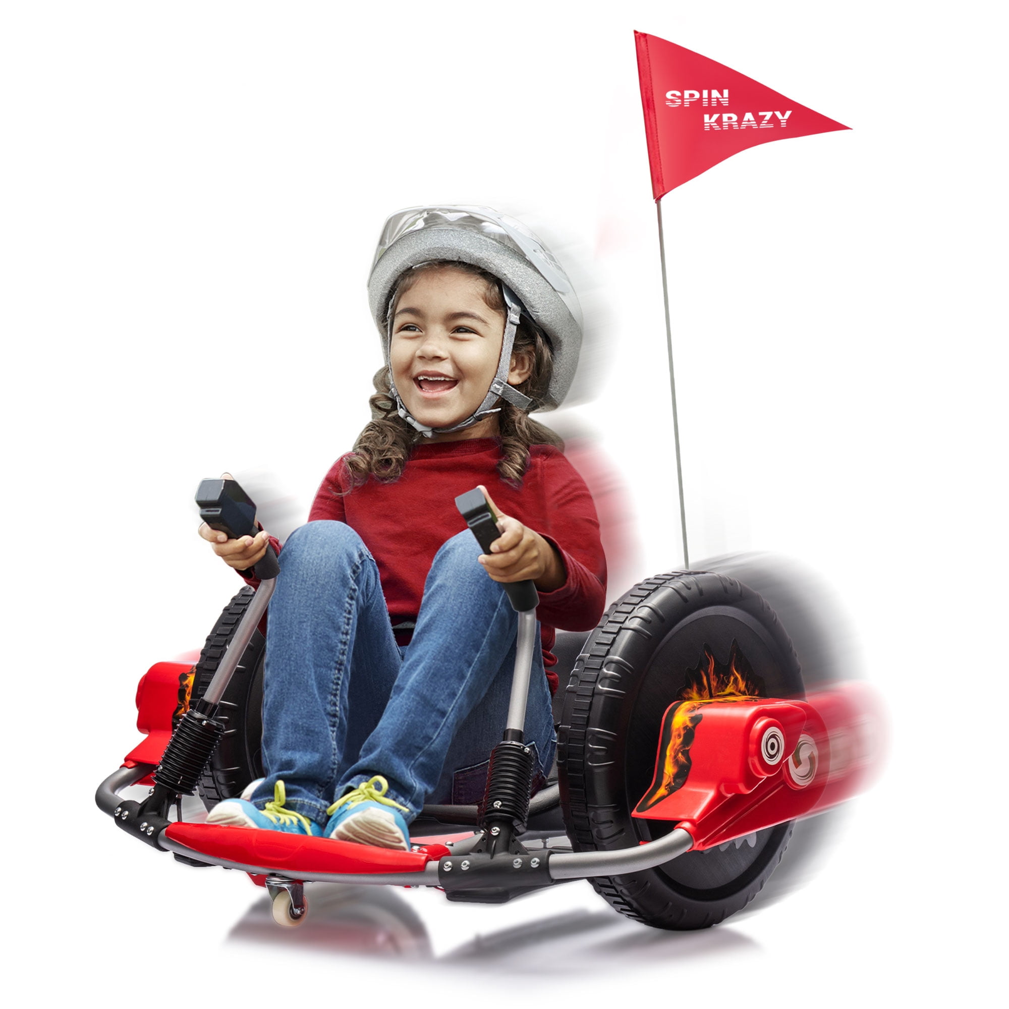 12V Kids Ride on Toys Cars, 360 Degrees Rotating Toddler Ride on Drift ...