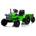 thumbnail image 1 of 12V Kids Ride on Tractor Electric Battery Powered 6-Wheeler Ride on Toys with Remote Control, MP3 Player, Green, 1 of 11