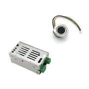 12V LED Fingerprint Control Module Switch Start & Lock For Car Door Ignition x1