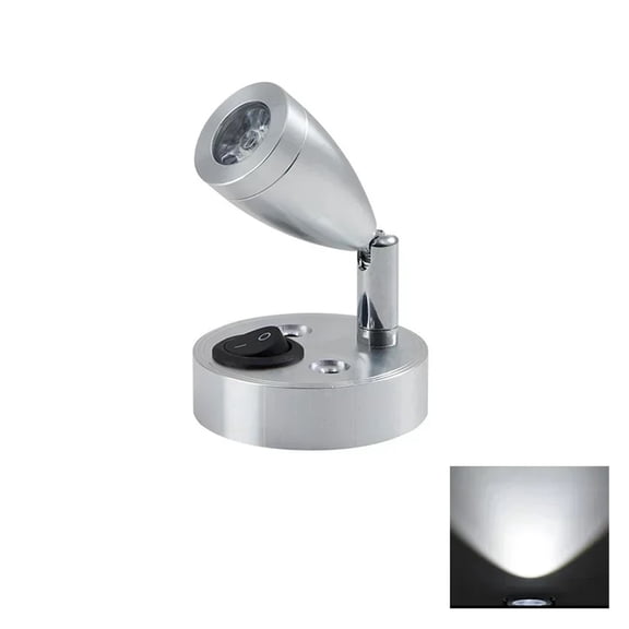 12V LED Interior Reading Lights Switch Campervan Boat Portable Auto Interior Lamp RV Camper Car Accessories ,Durable Material
