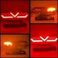 thumbnail image 1 of 12V LED Motorcycle Rear Brake Tail Lamp Turn Signal Indicator Red Amber Light, 1 of 5