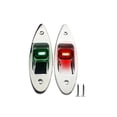 12V LED Navigation Lights for Boat, Red & Green Marine Running Lights ...
