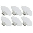 thumbnail image 1 of 12V LED Recessed Ceiling Light Warm White 3500K 4.5inch for RV Boat Pack of 6, 1 of 5