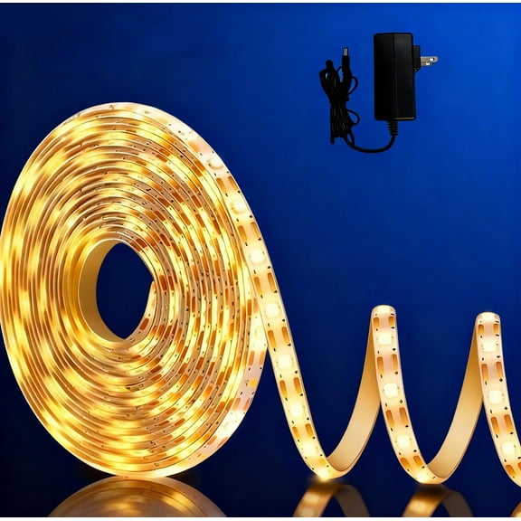 POPSKEETER 196-Inch LED Strip Light, Corded Electric, Strip Light Fixtures