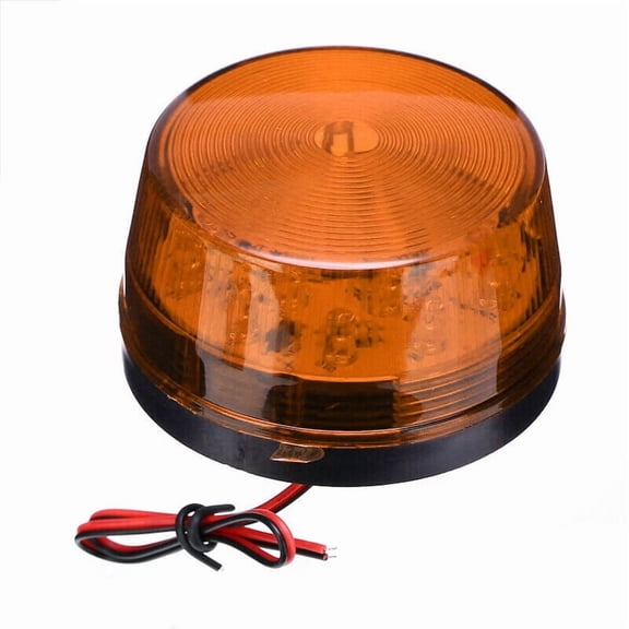 12V LED Strobe Beacon Emergency Alarm Warning Flashing Light Signal Lamp Security Alarm