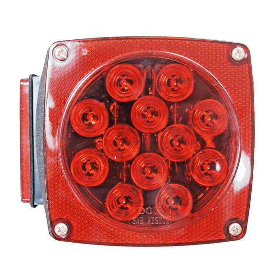 12V LED Submersible Trailer Tail Light Replacement Left Driver Side DOT HTL-007L