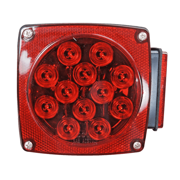 12V LED Submersible Trailer Tail Light Replacement Right Curb Side DOT HTL-007R