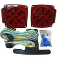 thumbnail image 1 of 12V LED Trailer Light Kit Multi-Function Tail Lights Submersible DOT HTLL-007, 1 of 10