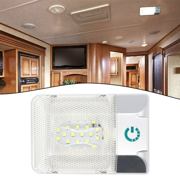 12V Led Reading Lamp For Camper Rv Trailer Car Interior Lighting Adjustable
