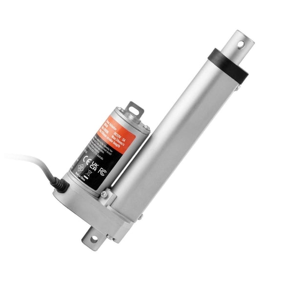 12V Linear Actuator 4 Inch, 330lbs High Load, 0.19"/s Speed, IP54 Linear Motion Actuator with Bracket for Electric Beds, Automation