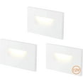 12V Low Voltage 3 Color Indoor and Outdoor LED Step Light,3000K/4000K