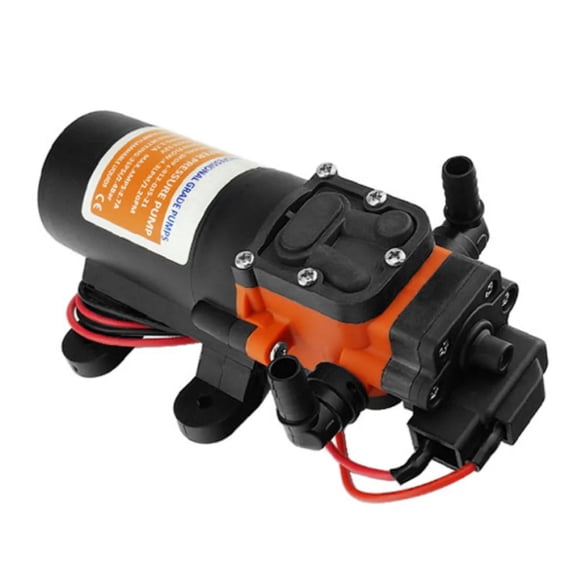 12V Marine Water Pump Diaphragm Self Priming Pump Boat Accessories Showers Toilets Water Transfer Motor Fit for RV Caravan ,Rv Camper Accessories