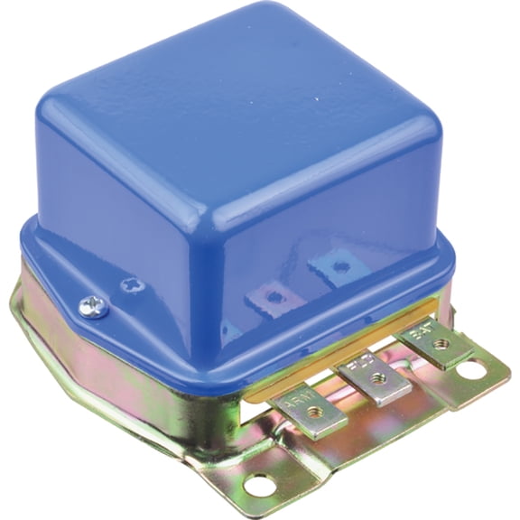 OEM Grade Mechanical Voltage Regulator Compatible with Ford NAA 600 601 700 701 800 801 900 2000 4000 Tractor 12V B Circuit Dual Polarity 3 Terminal 10 to 12 Amp Replaces C0NF10505A