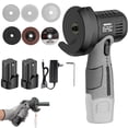 thumbnail image 1 of 12V Mini Angle Grinder with Cutting Disc, 15000 Rpm Cordless Brush Angle Grinder Kit, Portable Handheld Angle Grinding Tool with Batteries and Charger for Cutting Polishing, 1 of 6