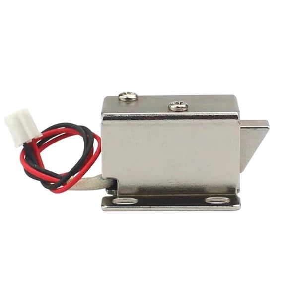 12V Mini Size Solenoid Electromagnetic Electric Control Push-Pull Cabinet Drawer Door Lock for DIY Project
