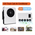 thumbnail image 1 of 12V Mini Split Air Conditioner for Semi-Truck/RV, 12000 BTU Engine-Off DC Cooling AC Unit, Up to 960W, Remote Control, 1 of 8