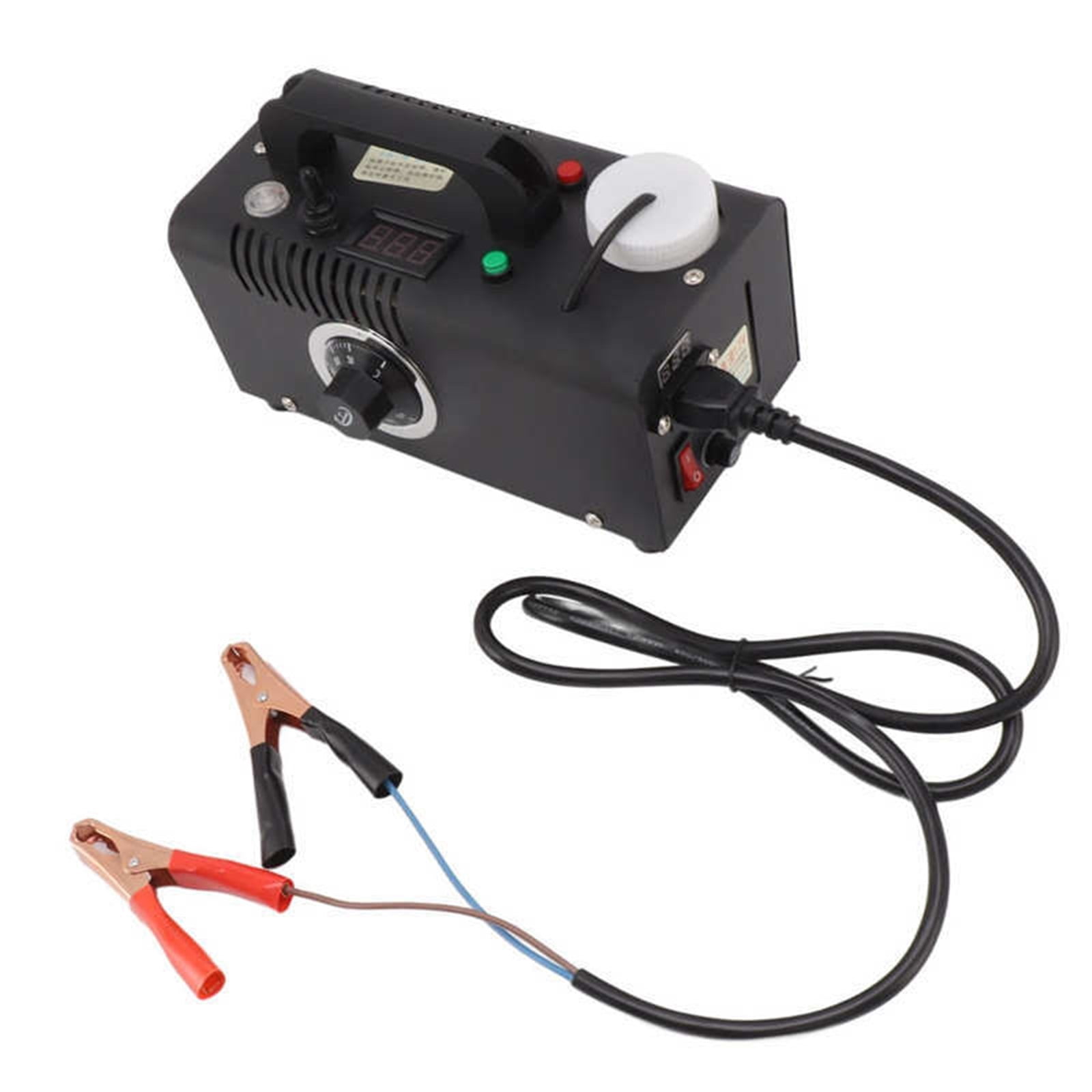 12V Mite Spray Fog Machine With Handle Iron Outdoor Electric Smoke Machine For Mite Bees Removal 250W ,Simple and Efficient