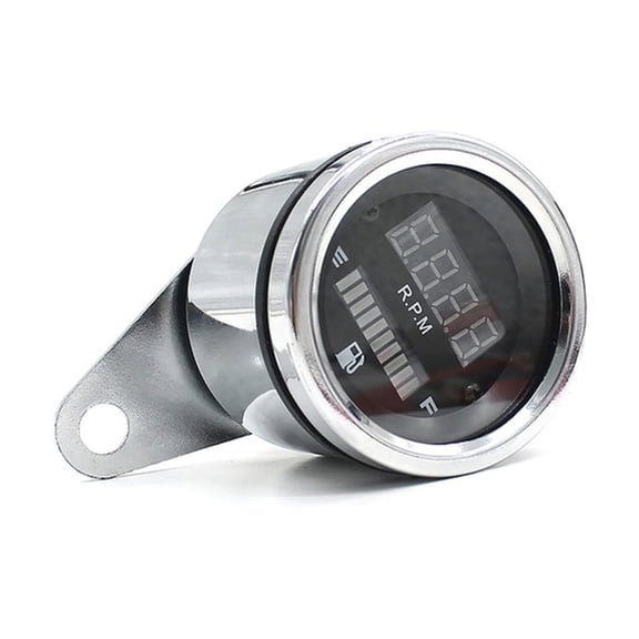 12V Motorbike LED Digital Speedometer Suitable Fuels Gauge & Tachometer for Bike Enthusiasts Enhanced Riding Experience