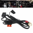 thumbnail image 1 of 12V Motorcycle Battery Charger Terminal Ring Connector Cable Harness SAE Adapter, 1 of 10