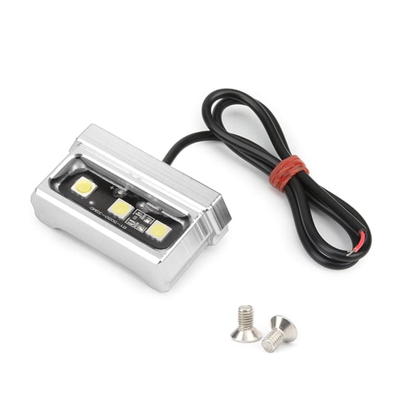 12V Motorcycle License Plate LED Light Waterproof Motorbike Tail Light For Sports Car Scooter Accessories