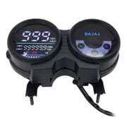 12V Motorcycle Speedometer Odometer Instrument Assembly Suitable for Bajaj CT100 with High Precise Sensors & LED Display