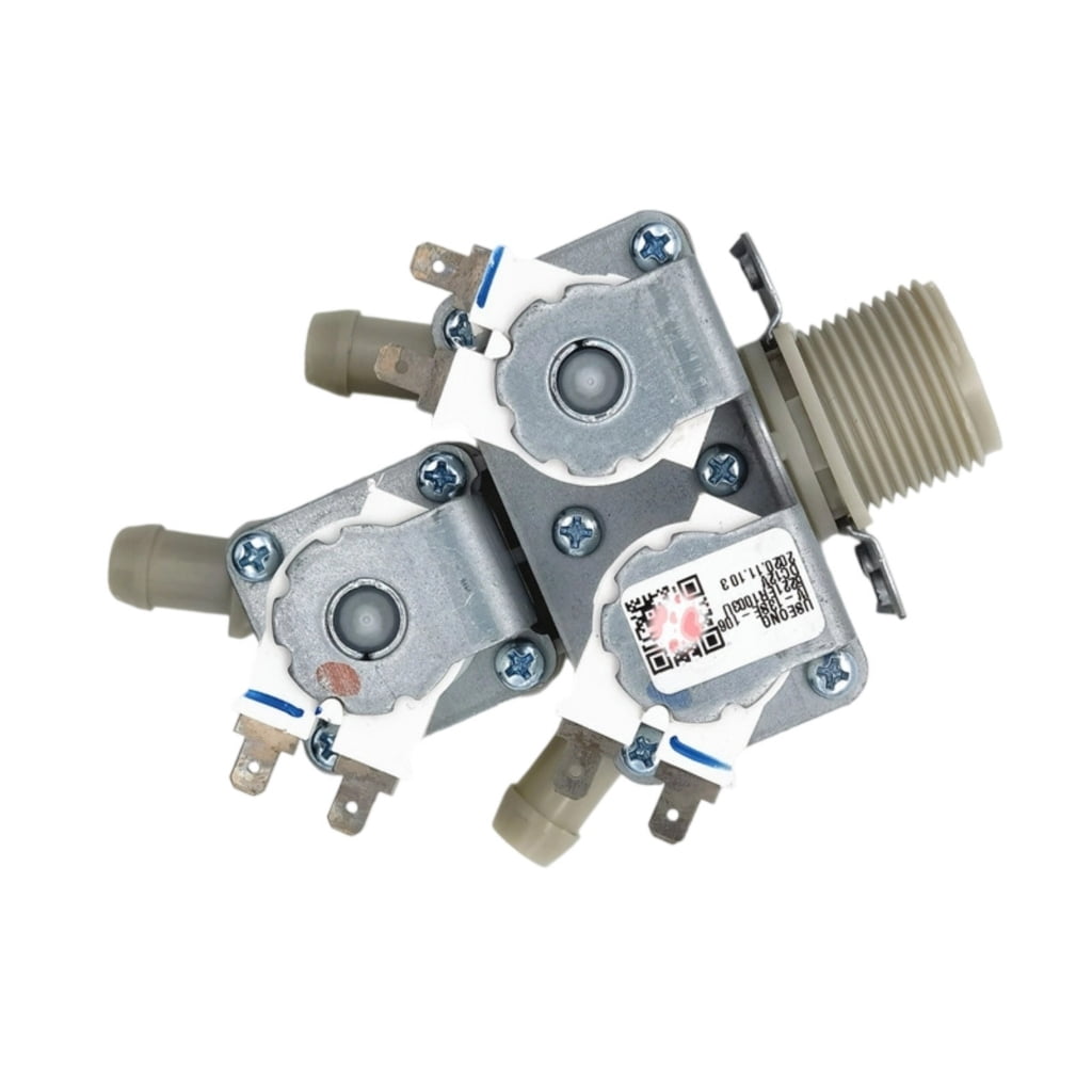 12V Plastic Inlet Valves Replacement Part For Automatic Drum Washing Machines