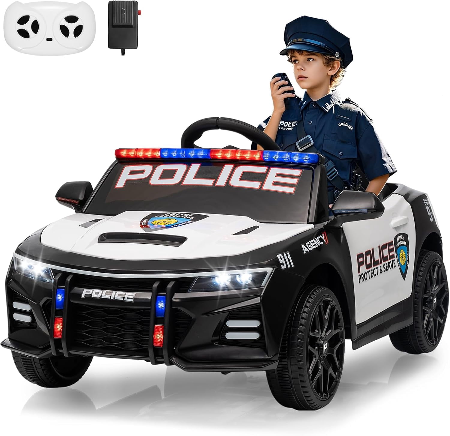 Kid Trax Dodge Police Car