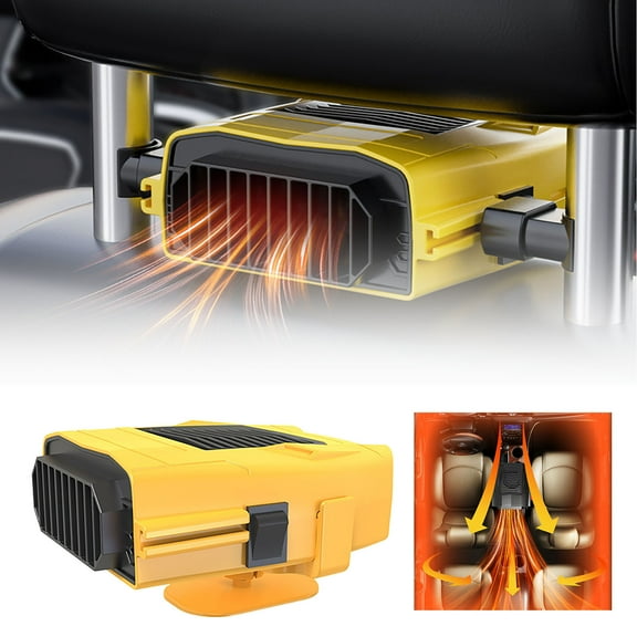 12V Car Heater Hot Air Blower for Vehicle Defrosting and Demisting for Winter Use in Automobiles