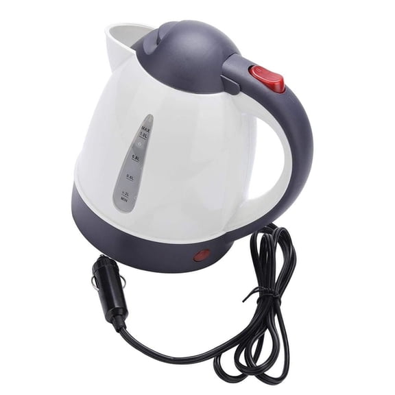 12V Portable Car Kettle 1000ml Fast Heating Auto Shut Off for Travel Backpacking