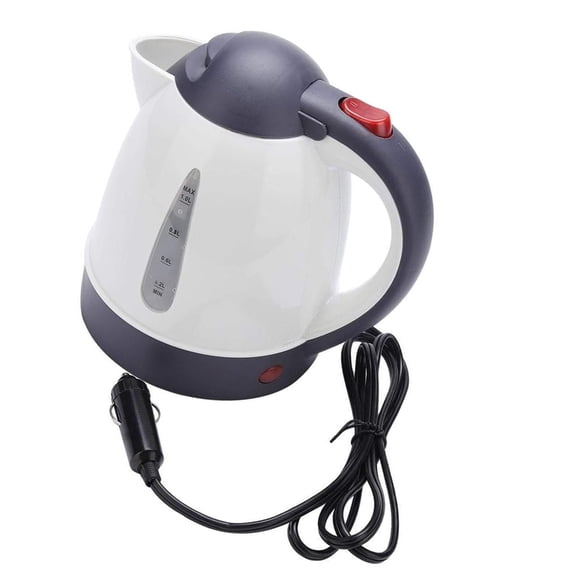 12V Portable Car Kettle 1000ml Fast Heating Auto Shut Off for Travel Backpacking