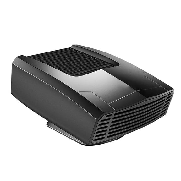 12V Portable Car Windshield Defrosting and Demisting Heater with Heating & Cooling Fan, Dashboard Mount, 180W for Safe Winter Driving B