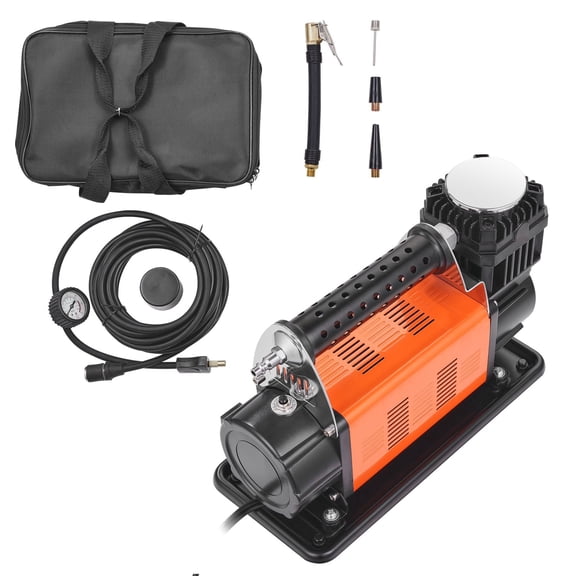 12V Portable Tire Inflator, 7.06CFM Heavy Duty Air Compressor, 150PSI Offroad Air Pum