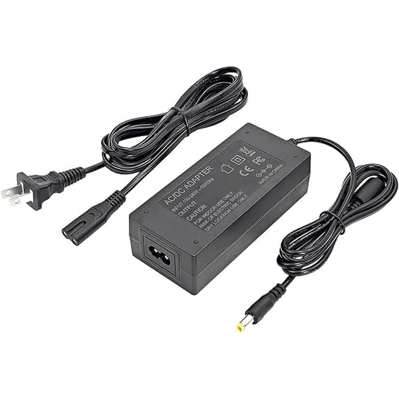 12V Power Supply Cord for Nurture Right 360 Egg Incubator Compatible with Nurture Right 360Egg Incubator Parts for Temperature Humidity Control Hatching Charger Power Adapter