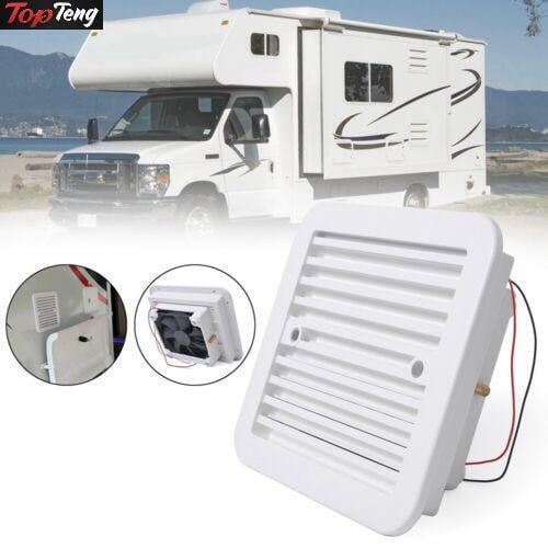 12V RV Caravan Side Air Trailer Vent Ventilation Cooling Mute Exhaust Fan