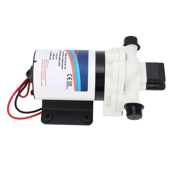 12V RV Fresh Water Pump 3.0 GPM 45 PSI Self Priming Diaphragm Water Pump Pressure Booster Boat Yacht