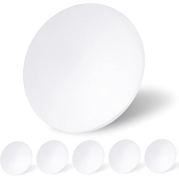 12V RV LED Light Interior, 3.25 Inch Small Size Ceiling Dome Puck Light, Dimmable RV Interior Ceiling Light for Camper, Surface Mount Lighting for Trailer, Boat and Motorhome Warm White (Pack 6)