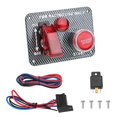 12V Racing Car Switch Panel Rocker Starter Start Stop LED Light Toggle